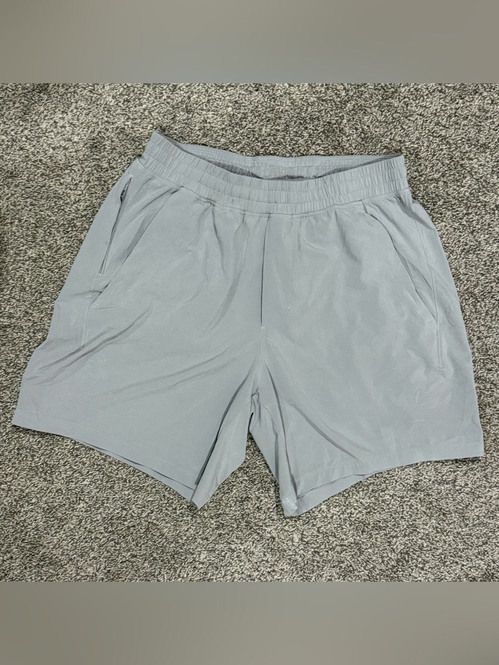 Lululemon Pace Breaker Short Mens M Gray Linerless 7" Athletic⁠